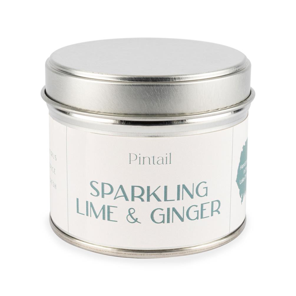 Pintail Candles Sparkling Lime & Ginger Tin Candle Extra Image 1